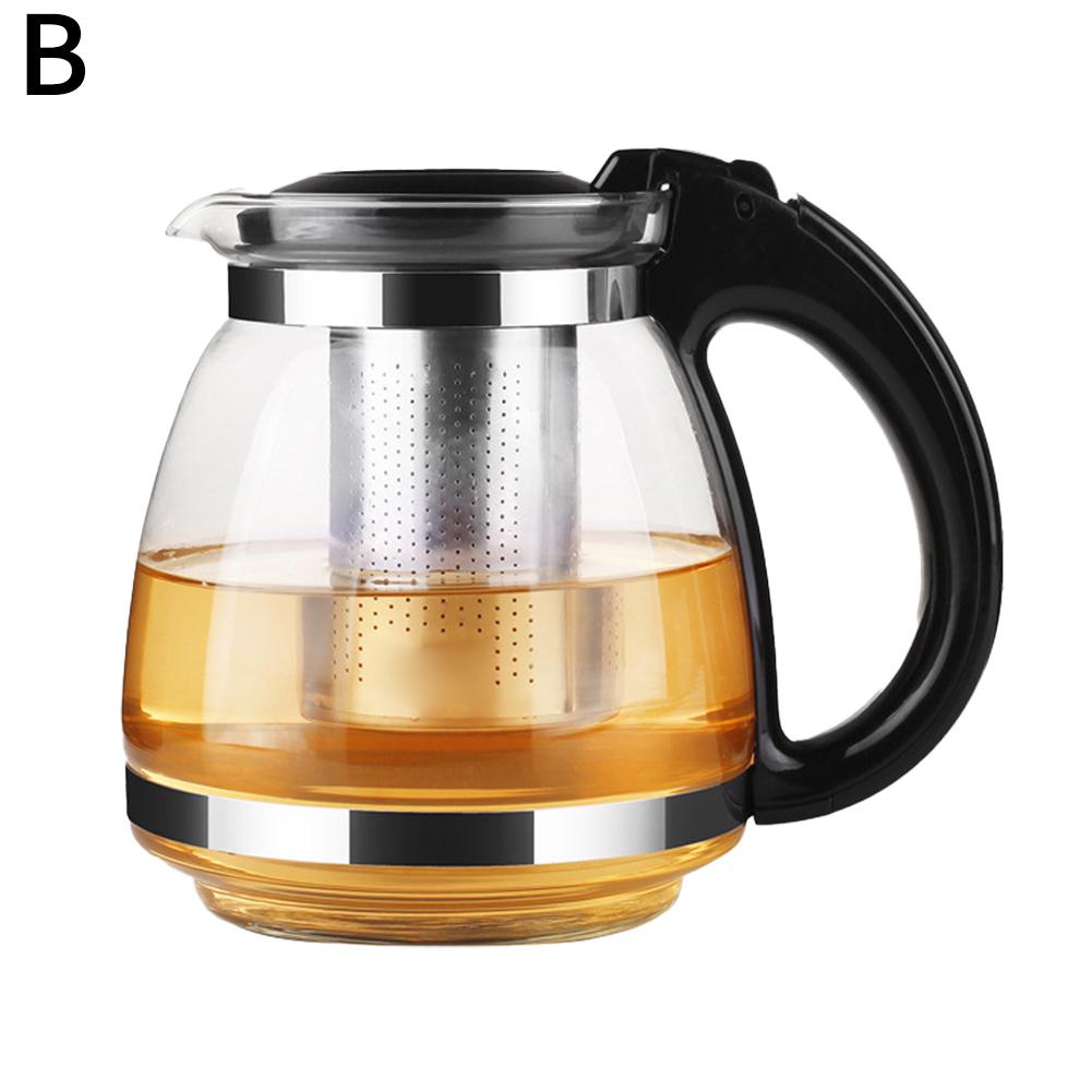 0.7L/ 1.5L Heat Resistant Kitchen Supplies Tea For Teapots Home Garden Kitchen,Dining Bar Teaware Tea Glass Teapot Tea Kettle