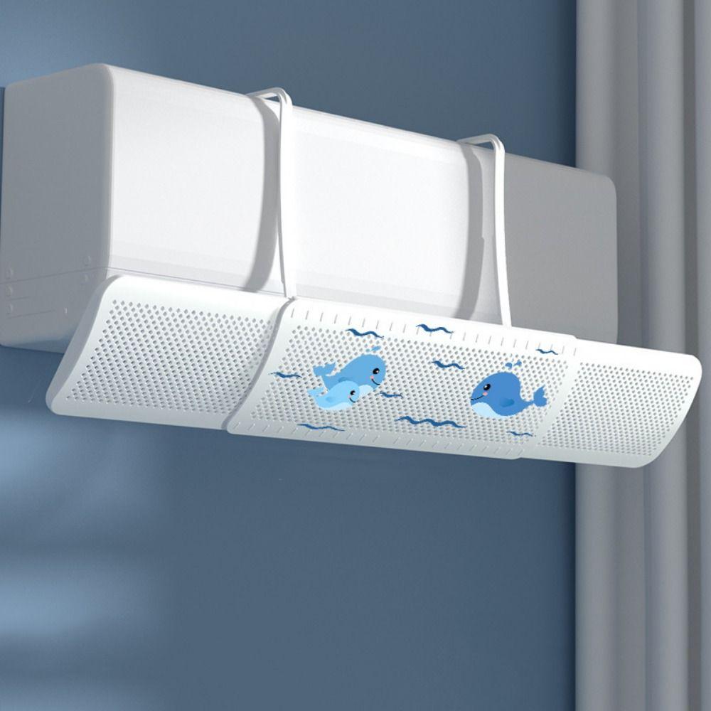 Retractable Wind Direction Baffle Anti Direct Blowing Wind Guide Air Diverter Cover  Babies