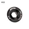Bicycle Crank Arm Fixing Bolt Wear Resistant Aluminum Alloy Bike Crankset Nut Cover 1PC for Mountain Biking Replacement