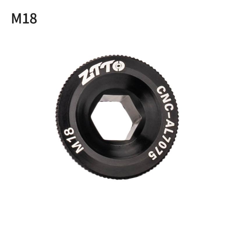 Bicycle Crank Arm Fixing Bolt Wear Resistant Aluminum Alloy Bike Crankset Nut Cover 1PC for Mountain Biking Replacement
