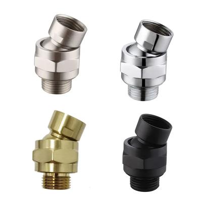 Ball Joint Hardware Adjustable Angle Swivel Adapter Shower Head Water Flow Ball Joint Connector Bathroom Accessories Bath Tools