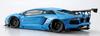 Aoshima Bunka Kyozai Liberty Walk Series 17 LB Works Lamborghini Aventador 1 Plastic Model Sky Blue (AOSHIMA) 1/24 No. Ver. Kit,