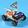 DIY Battlefield Radar Vehicle Model STEAM Electric Educational Kit 3D Assemble Kids Puzzle Scientific Fun Creative Toy Gift