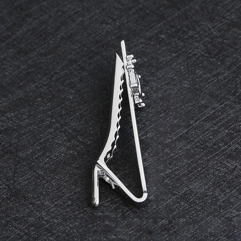 Pince à Cravate en Alliage pour Homme Mariage Cravate Cravate avec Strass Pince à Cravate pour Gentleman