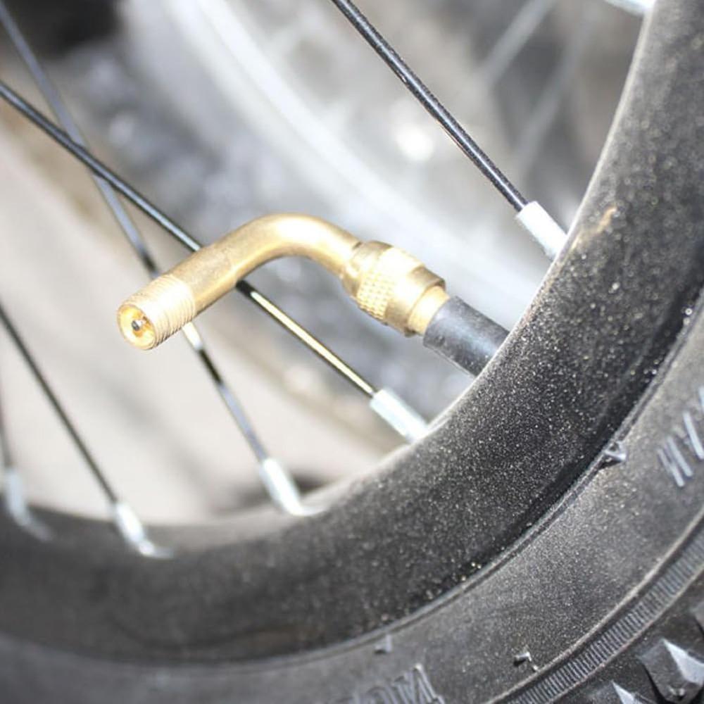 Silver Valve Stem Extenders Multi-Function Tire Valve Extender  Balance Bike