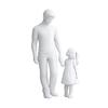 Father and Daughter Figurines, Dad Daughter Statues Warm Hand-Holding Design, Sculpted Handmade Figures Gifts for Father’s Day Anniversary Birthday