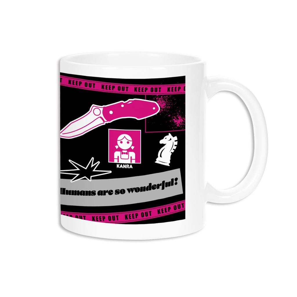 TV Anime x Izaya Orihara ar Unity Motif Mug "Durarara!! 2"