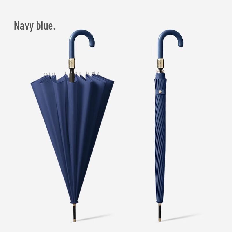 MAYDU 16-Rib Oversized Long Handle Umbrella