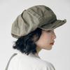 Dámský baret Vintage styl Jednobarevný Japonský styl Nastavitelný obvod hlavy Krátká krempa Malířský klobouk Každou příležitost Newsboy Cap