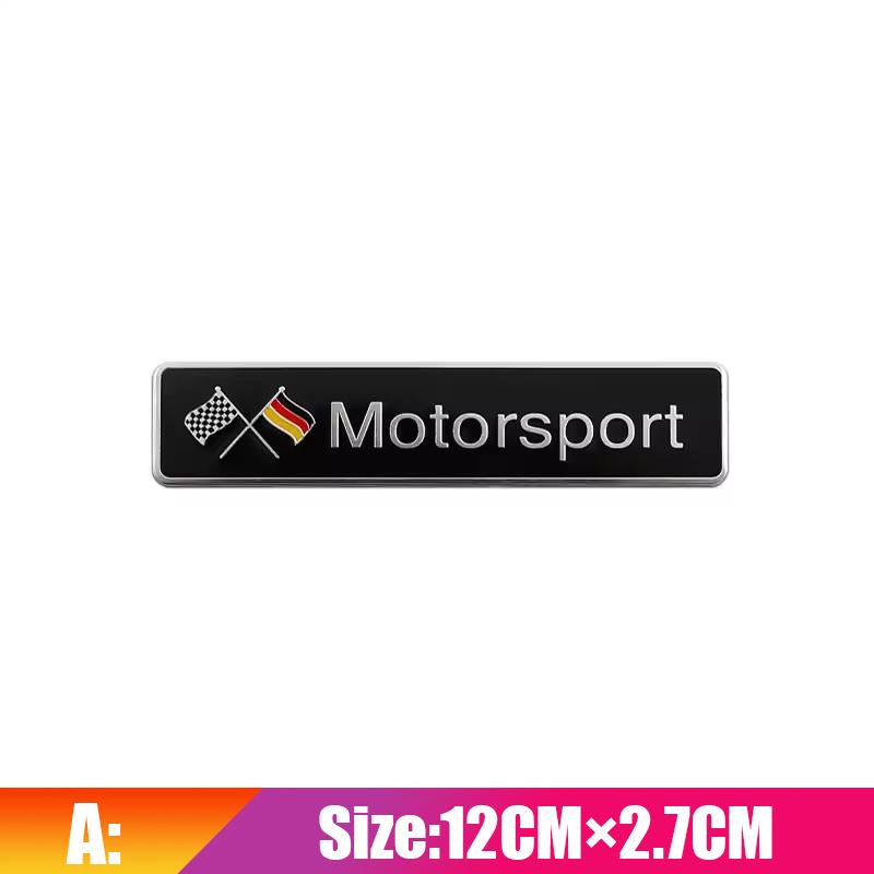 3D Metal Aluminium Badge Side Fender Badge Car Body Decoration Sticker Accessorie For VW Golf Tiguan T-Roc Polo Passat ID.4 MK7