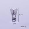 Fashion Cute Metal Phone Charm Holder Self Adhesive Heart Butterfly Lanyard For Case Bag Cup Earphone Accessory