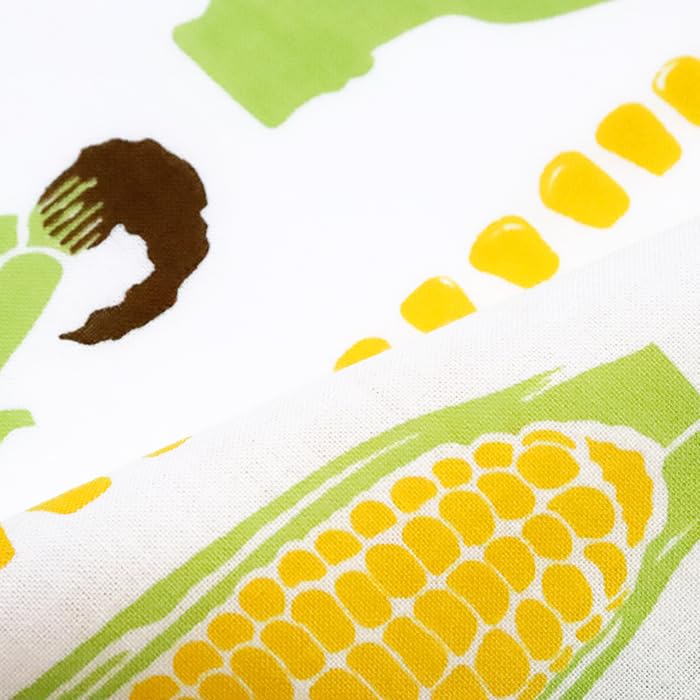 Dyeing Anbo Hand Towel Corn Authentic Dyed Cotton Tokuoka Made in Japan 35cm x 100cm "It's Season" 100%