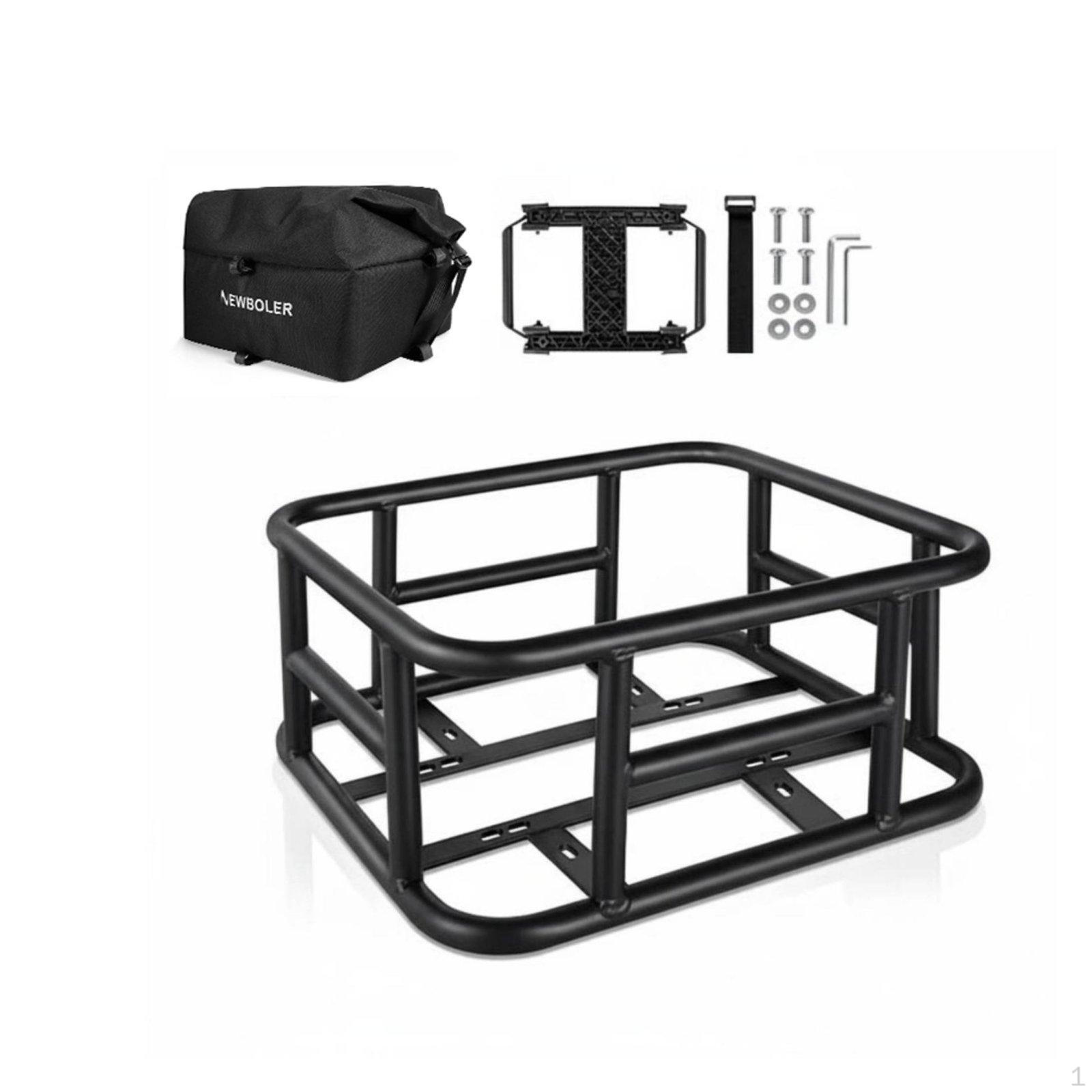 Detachable Bike Cargo Basket Large Capacity