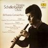 Disque vinyle HANSJRG SCHELLENBERGER ROLF KOEN Sonate Fr Oboe Und Cembalo Gmoll 2555013 Deutsche Grammo 1974 Allemagne Classique Occasion