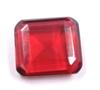 172.80 Carat New Year's Day Red Topaz Emerald Shape Lab Created Gemstone SN290
