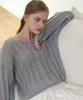 Peullobeu V Neck Cozy Knit_Mt