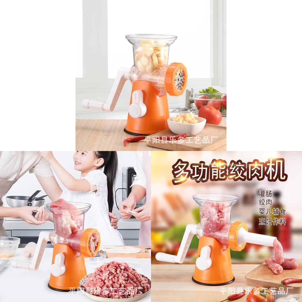 Multifunktionale manuelle Fleischmühle mit abnehmbarer Klinge für die Heimküche