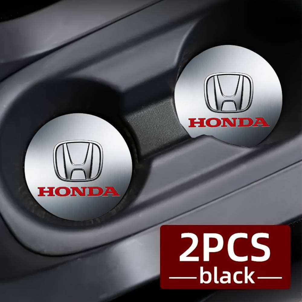 For Honda New Car Cup Holder Anti-Slip Silicone 7cm Insert Coaster Mat Universal Car Accessories Black Fit LG Most Cars