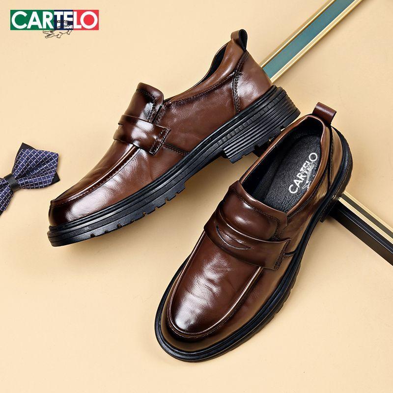 Новая мужская обувь из натуральной кожи — фото 4