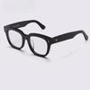Klassische schwarze quadratische Anti-Blaulicht-Myopie-Brille für Frauen und Männer, Korrekturbrille, fertige Kurzsichtigkeitsbrille 0 – 1,0 – 1,5
