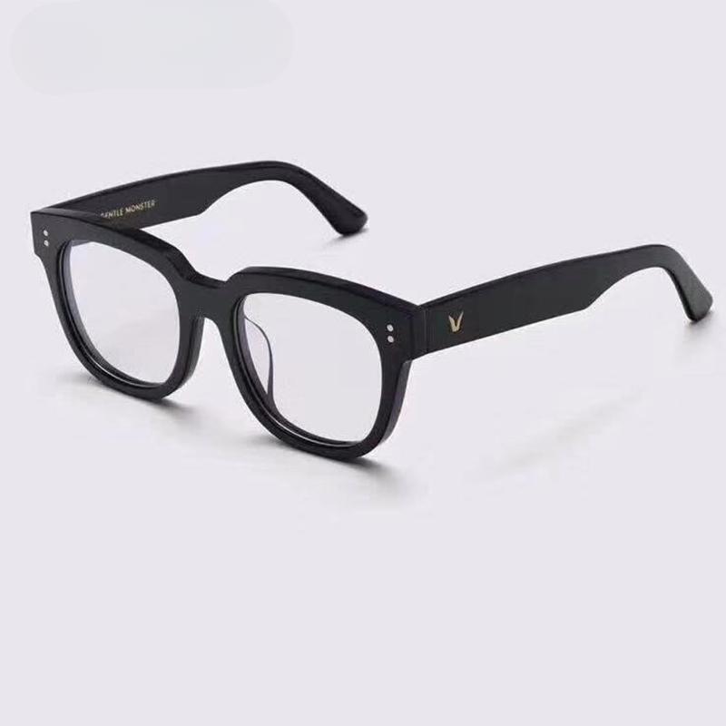 Klassische schwarze quadratische Anti-Blaulicht-Myopie-Brille für Frauen und Männer, Korrekturbrille, fertige Kurzsichtigkeitsbrille 0 – 1,0 – 1,5