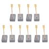 10pcs Carbon Brushes Replacement For GWS 13-125 GWS 13-125 CI GWS 13-125 GWS 13-125 GWS 17-125 CIE Power Tools Parts
