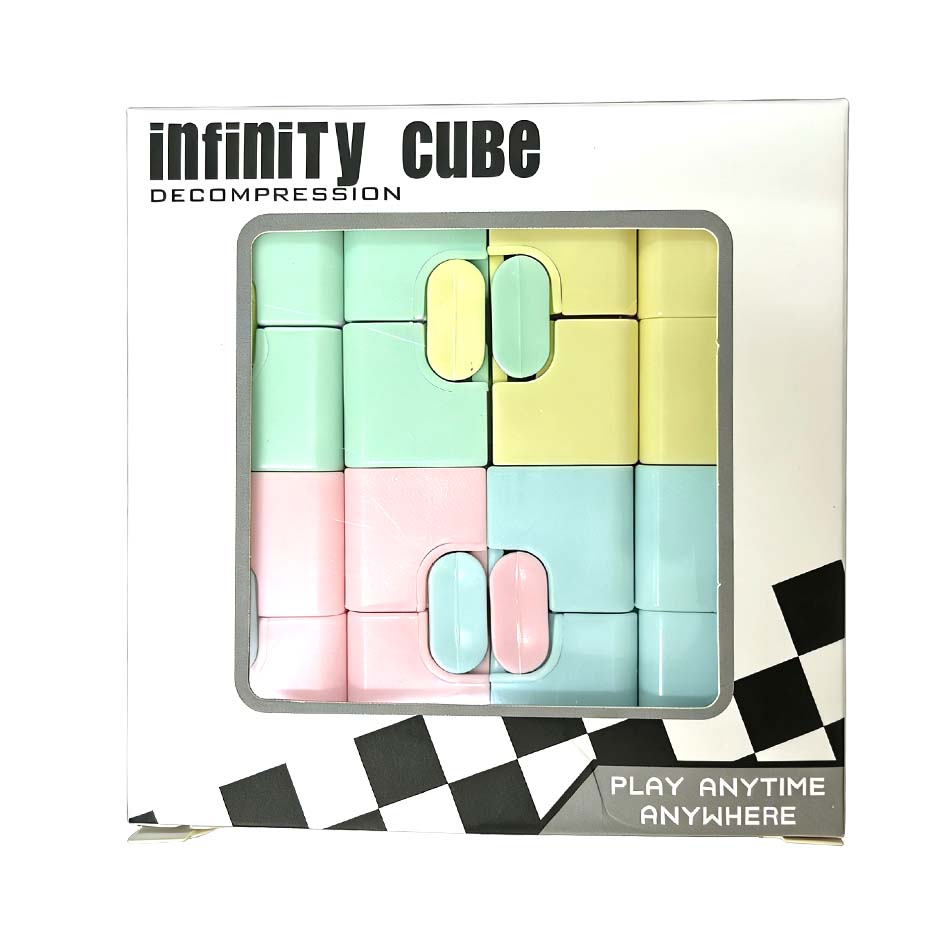 

Toys Toys Infinity Magic Cube Starry Sky Square Puzzle Four Corner Maze Adult Decompression Relaxing Hand-Held for ADD Children