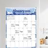 Smudge-proof Daily Planning Calendar 12-month Schedule Planner New Countdown Calendar  Home Use