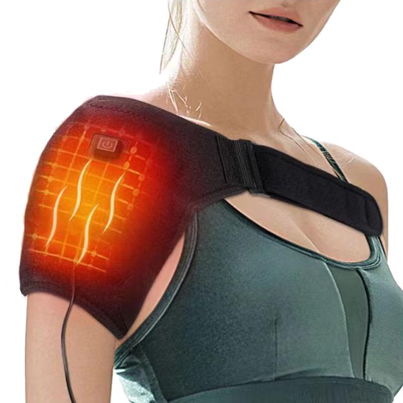 USB Heated Shoulder and Neck Wrap with Adjustable Temperature