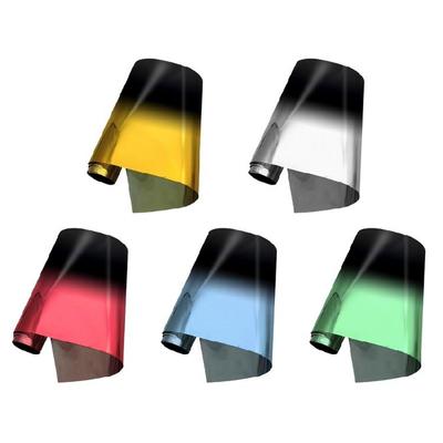 Film Solaire pour Vitre de Voiture avec Deux Designs de Couleurs Film Dégradé pour Vitre de Voiture Décoratif pour l'Intimité et la Protection