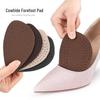 Pointed Toe High Heel Leather Forefoot Cushion: Shock Absorbing, Anti-Abrasion, Non-Slip Pads for Men & Women