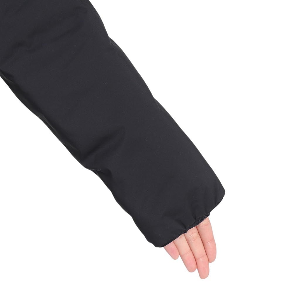 The North Face Reversible Anytime Insulated Long Size L Women's Hoodie, Water-Repellent, Windproof, Anti-Static, Cold-Weather Protection, Black,
