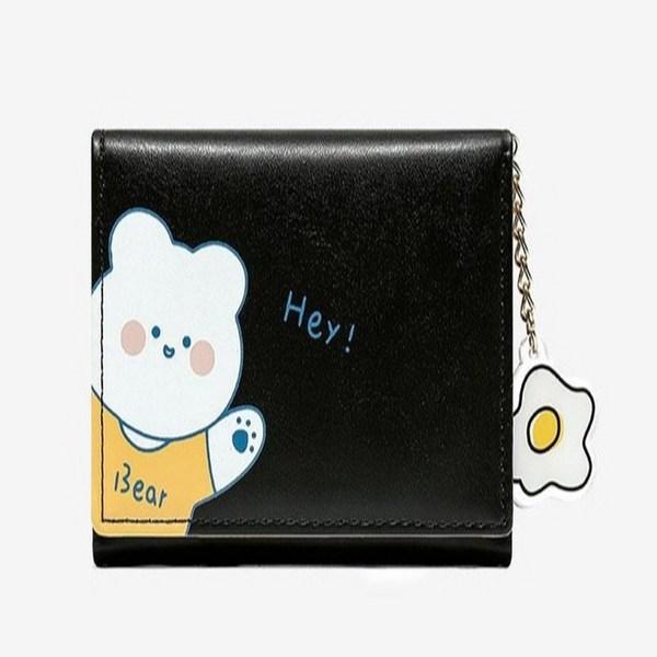 

Jins милый персонаж Heybear кошелек студент женский половина кошелька