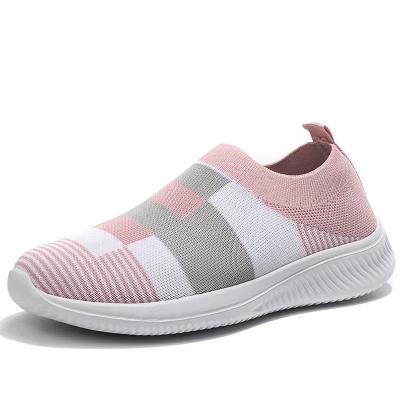 Pantofi de Damă la Modă Adidași Eleganti pentru Femei Adidași Sport Noi Zapatillas Mujer Culoare Mixtă Pantofi Vulcanizați Adidași Casual pentru Femei Mocasini de Damă