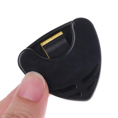 1 Pc Guitar Pick Holder Plastic Plectrum for Case Mediator Quick Storage Self Ad