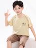 Boys' Cotton Pajama Set - Short Sleeve & Breathable Summer Homewear