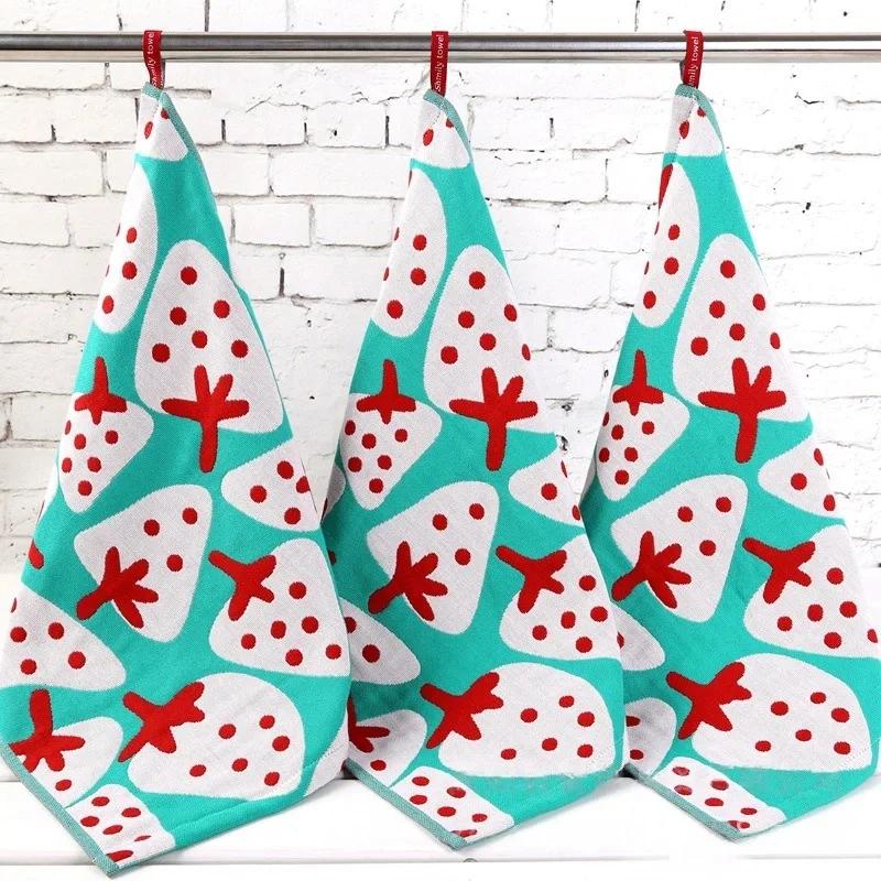 3/1Pcs Useful Towel Square Absorbent Towel Without Shedding Hair, Children's Hand Towel Soft and Skin Friendly