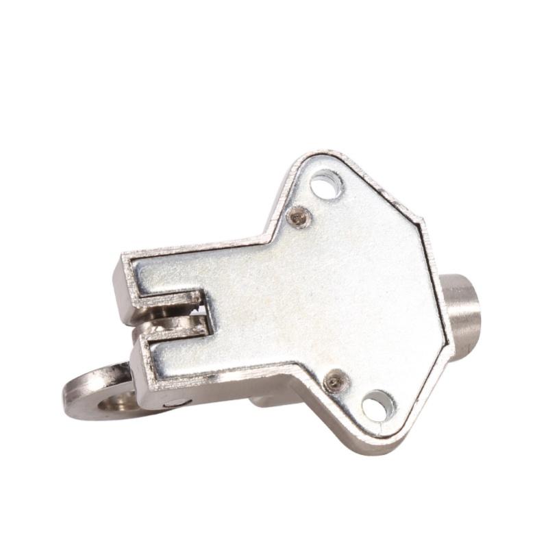 Window Gate Security Pull Ring Spring Bounce Door Bolt Aluminum Latch Lock