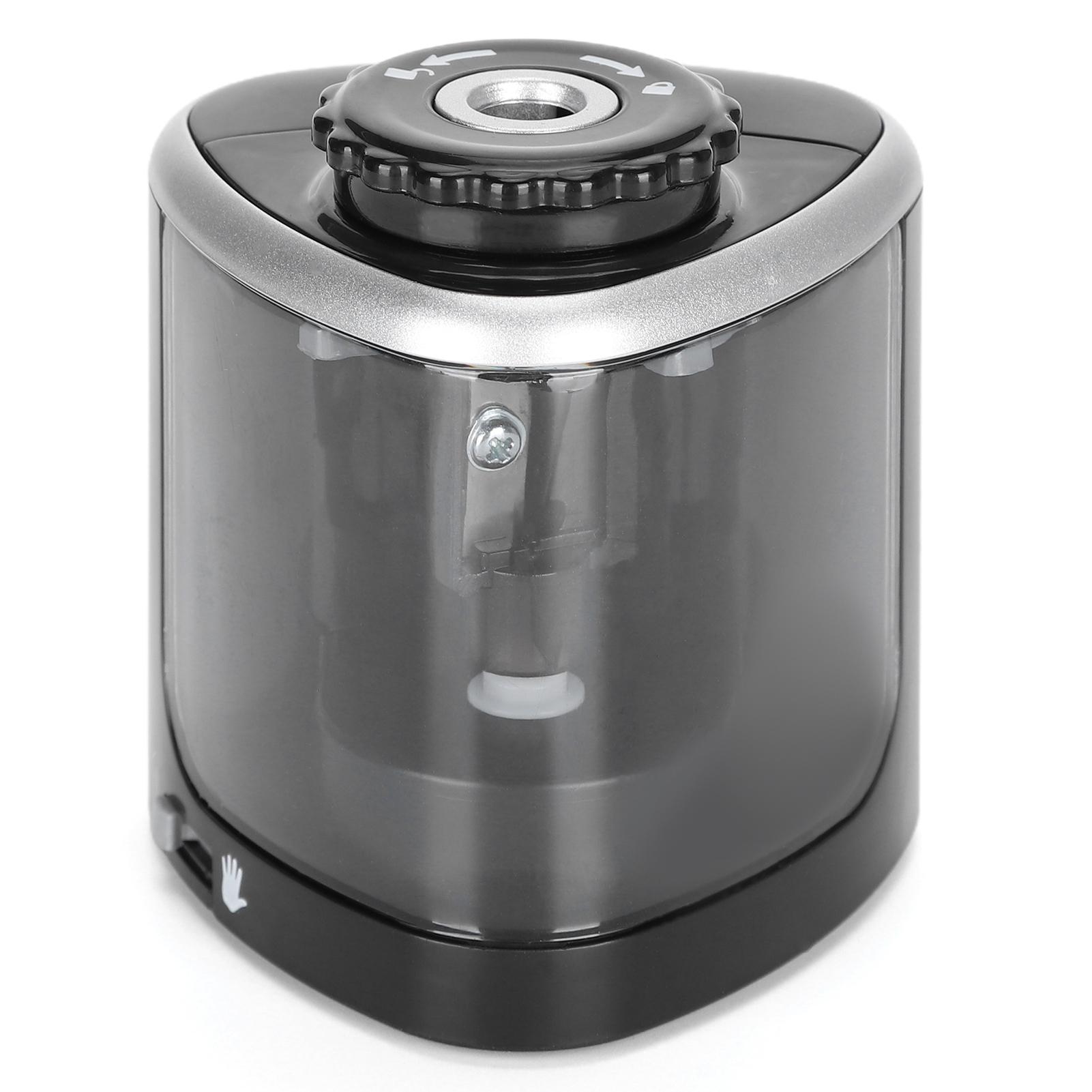 

Электрическая точилка для карандашей, черная, сменный держатель для инструментов, автоматическая, канцелярские принадлежности для студентов