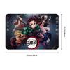 Demon Slayer Kimetsu No Yaiba Boden Tür Küche Badezimmer Matten Rutschfest Außen Fußabtreter Garten Eingang Teppich Teppich Fußmatte