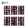 Body Paint Stencils Multi-Color Reusable Drawing Template Spray Painting Stencil Kit