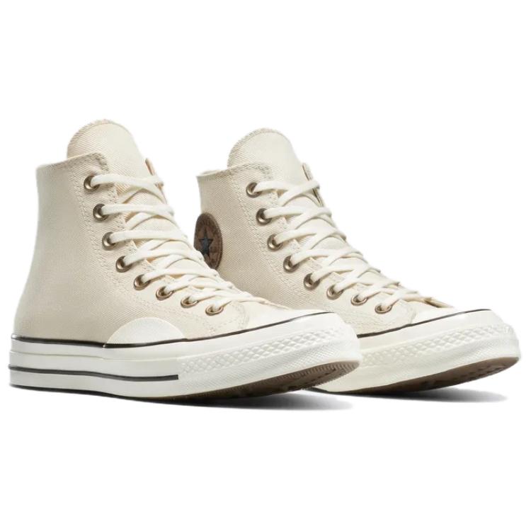 Converse 1970s Comfortable Versatile Fashion High-Top Canvas Shoes Unisex Sneakers Brown A11734C