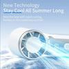 Handheld Small Fan, Portable Mini Bladeless Electric Fan, USB Charging Pocket Portable Fan, Suitable for Outdoor and Travel Use