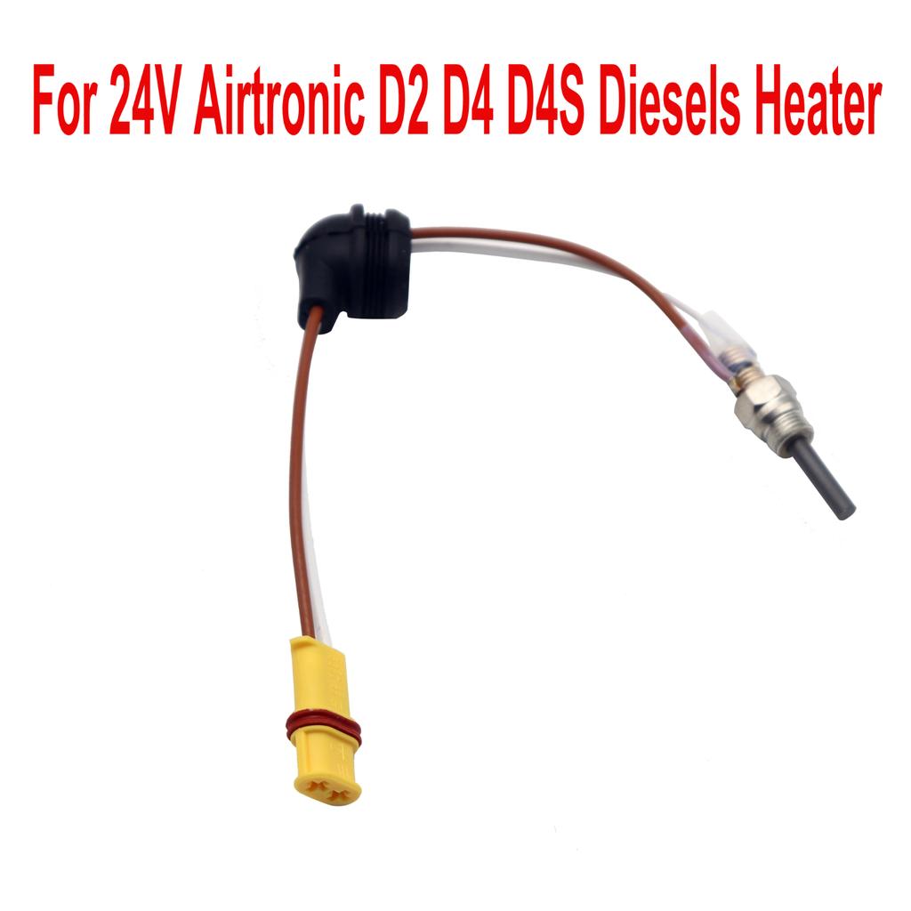 12V / 24V Für Eberspacher Glowpin Glow Pin Stecker Keramik 1000-8000KVA Für Airtronic D2 D4 D4S Diesel Heizung mit Schlüssel