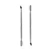 Double-ended Stainless Steel Cuticle Pusher Dead Skin Push Remover for Pedicure Manicure Nail Art Cleaner Care Tool Unisex