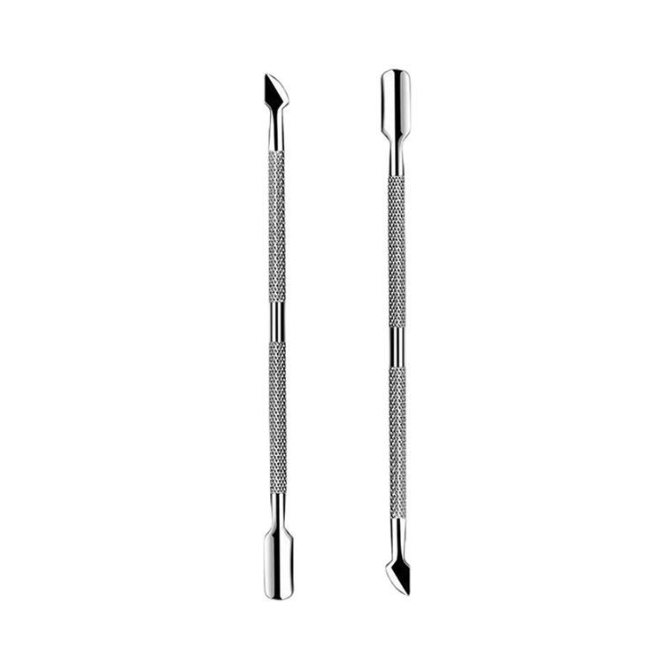 Double-ended Stainless Steel Cuticle Pusher Dead Skin Push Remover for Pedicure Manicure Nail Art Cleaner Care Tool Unisex