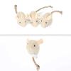 3Pcs New Plush Simulation Mouse Cat Toy Plush Mouse Cat Scratch Bite Resistance Interactive Mouse Toy Palying Toy for Cat Kitten