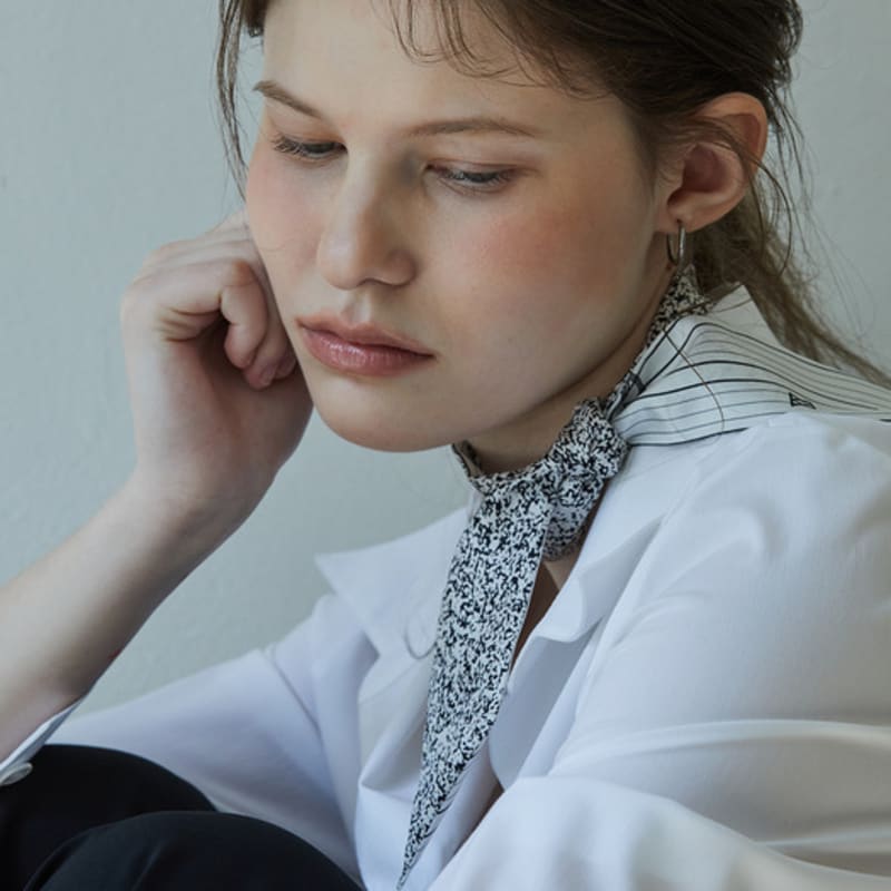 ANA MAISON 2025 Relic Twilly Silk Scarf [PMT-1423]