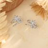 Asymmetrical Rhinestone Star Ear Cuff – No Piercing Required, Trendy Korean Style.