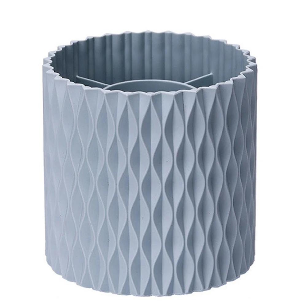 360° Drehung Große Kapazität Make-up Pinsel Eimer Lippenstift Augenbrauenstift Lidschatten Pinsel Aufbewahrungskartusche Tragbare Pinselaufbewahrung